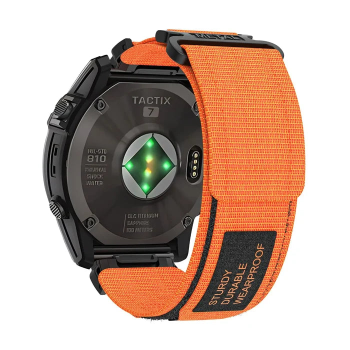 Chungming Outdoor Rugged Woven Nylon Sport Adjustable Watch Band