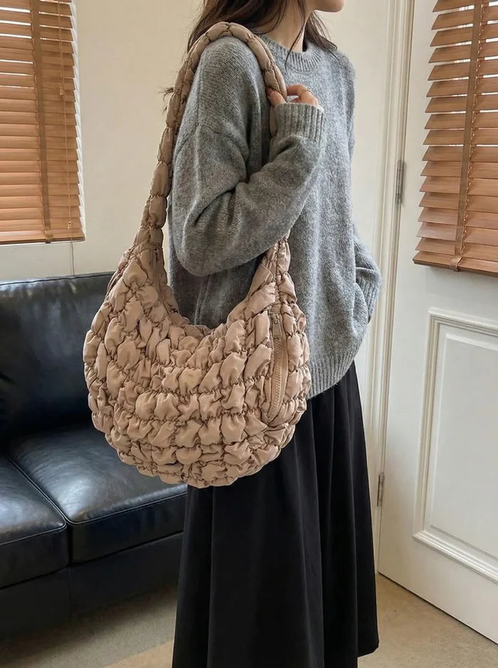 Cloud-style Simple Fashion Shoulder Dumpling Bag