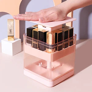 Compact Makeup & Skincare Desktop Organizer