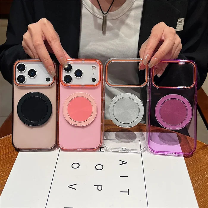 Compass Magnetic Stand Phone Case for iPhone