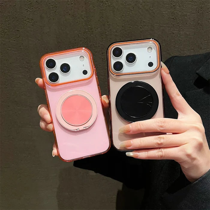 Compass Magnetic Stand Phone Case for iPhone