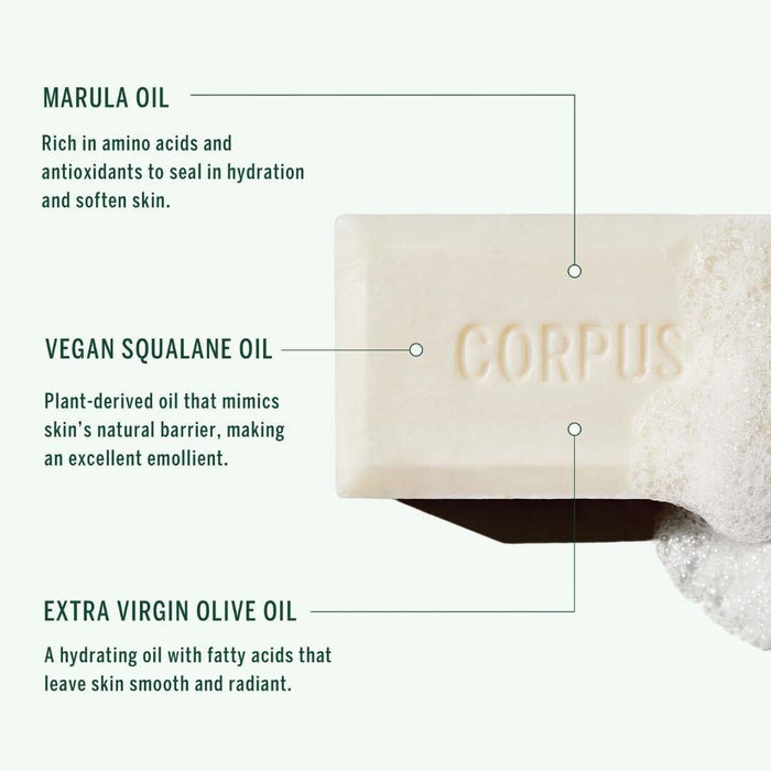 Corpus Naturals Cleansing Bar - Nº Green (170g) Bar Soaps Corpus Naturals