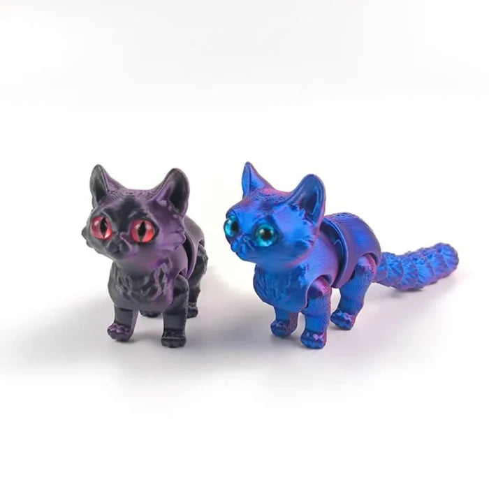 Creative 3D Printed Dinosaur Cat Toy
