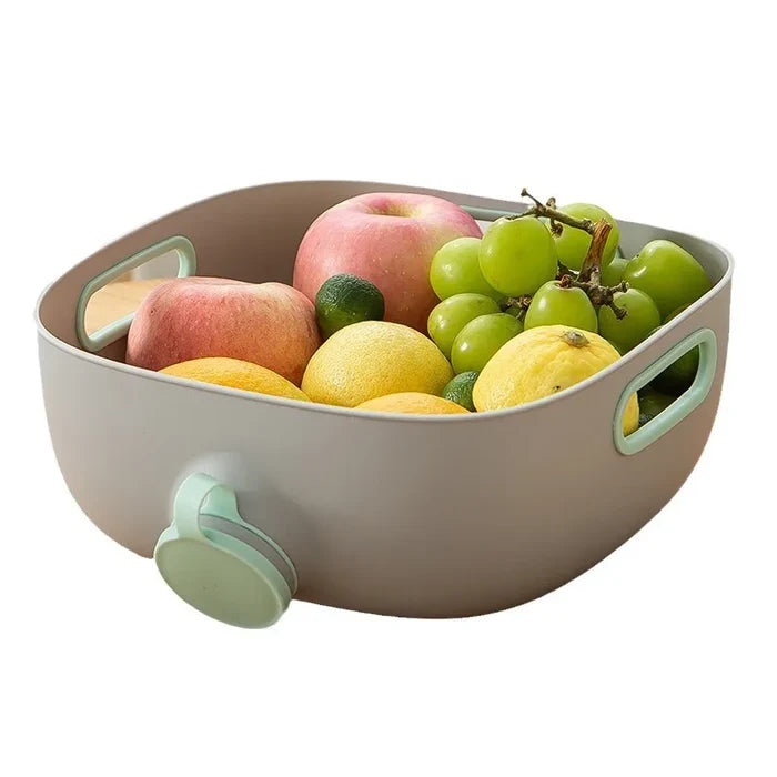 Creative Drainage Basket Multifunctional Sieve Plastic Fruit and