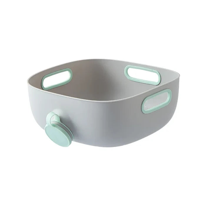Creative Drainage Basket Multifunctional Sieve Plastic Fruit and