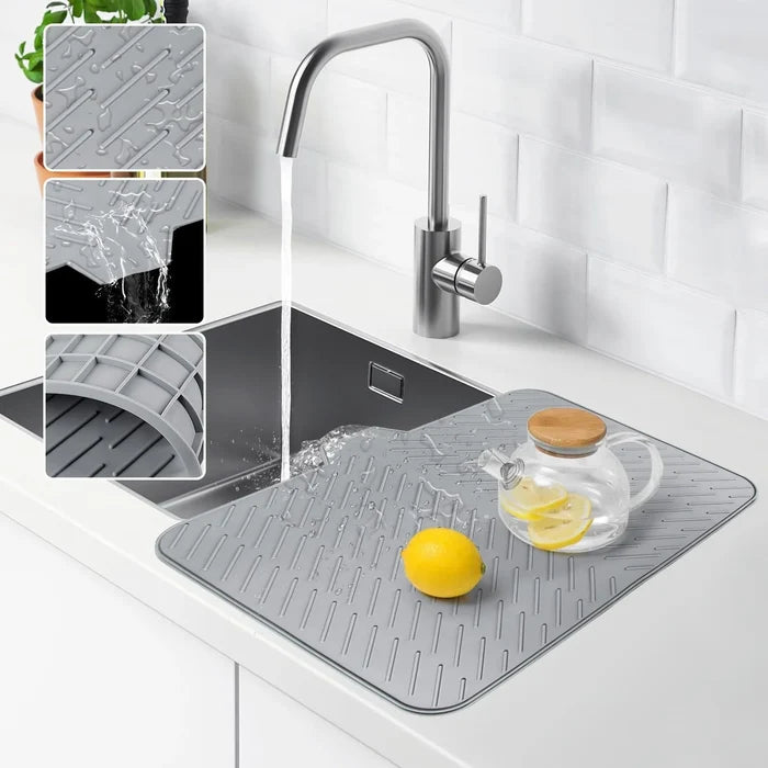 Cross-border Slope Silicone Drainage Mat Sink Countertop Tableware