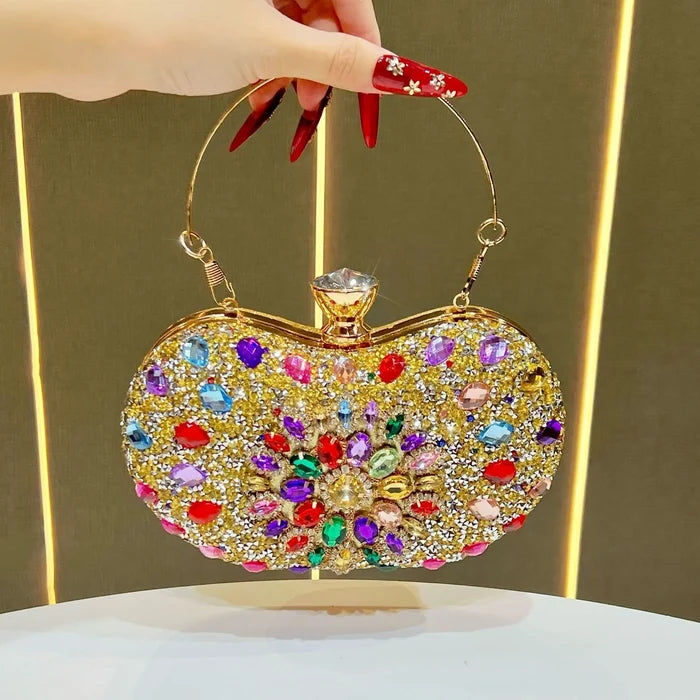 Crystal Rhinestone Designer Handbag
