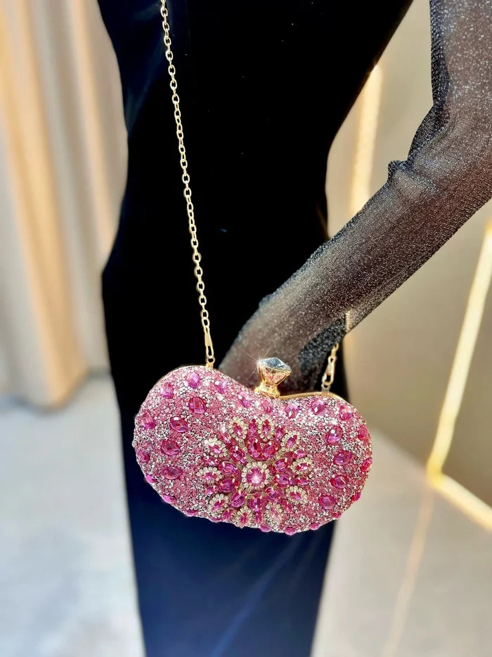 Crystal Rhinestone Designer Handbag