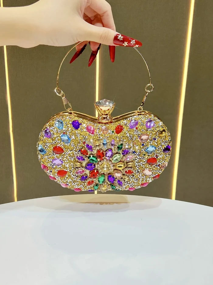 Crystal Rhinestone Designer Handbag