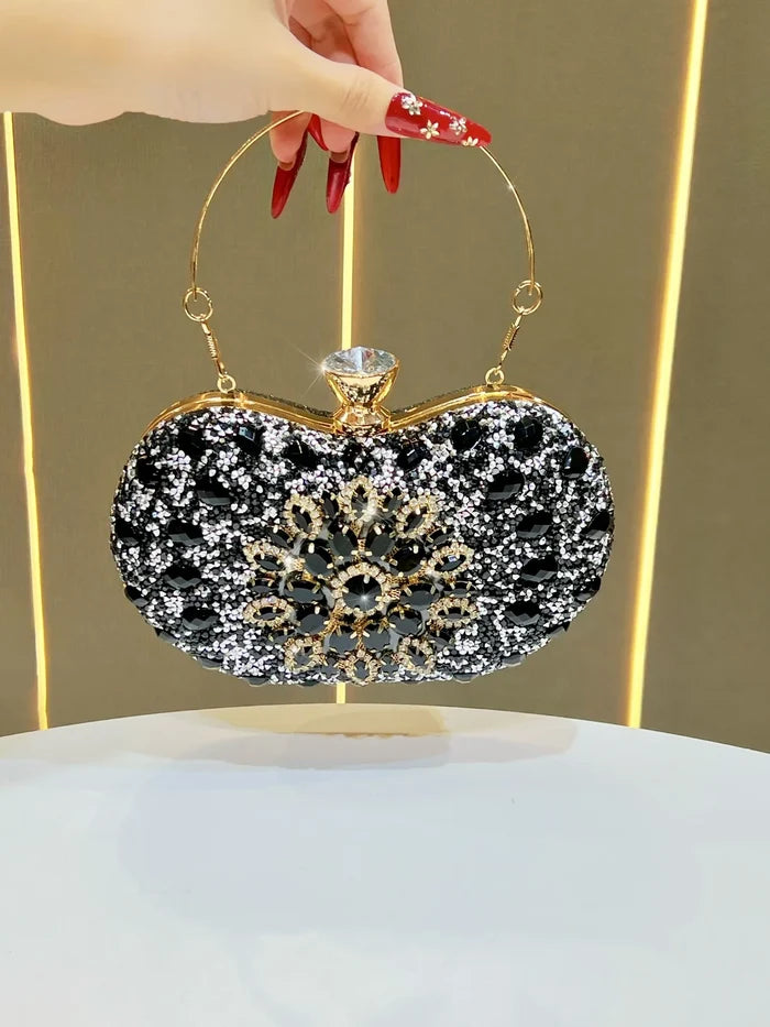 Crystal Rhinestone Designer Handbag