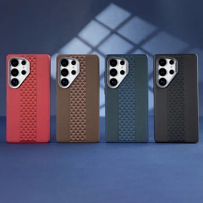 Custom PU Leather Phone Case for Samsung and Iphone Triangular Pattern Case