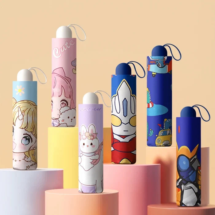 Customizable Kids Umbrella: UV & Wind Resistant