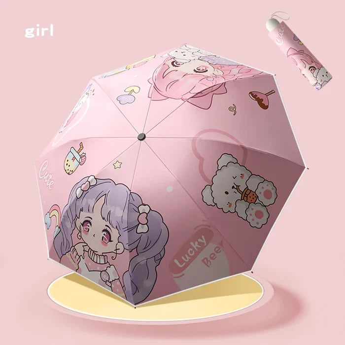 Customizable Kids Umbrella: UV & Wind Resistant