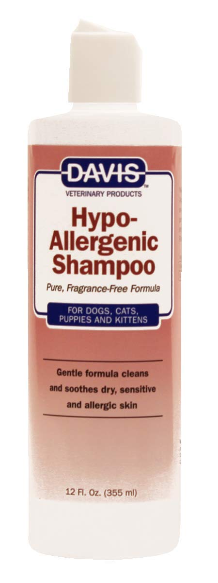 Davis Hypoallergenic Pet Shampoo 12 oz (HS12)
