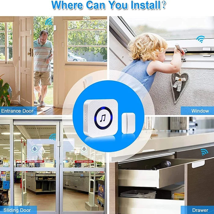 Daytech Wireless Door Alarm System