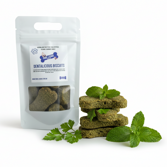Dentalicious Biscuits White Background