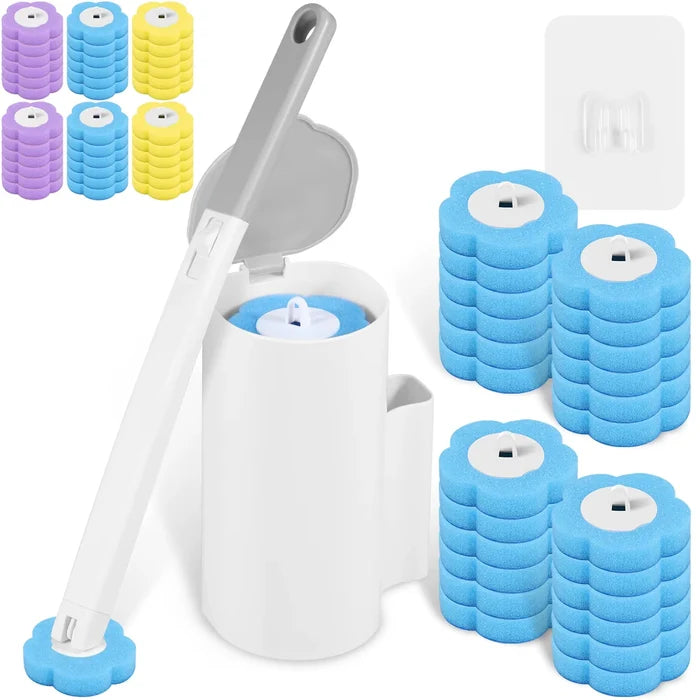 Disposable Toilet Brush Set
