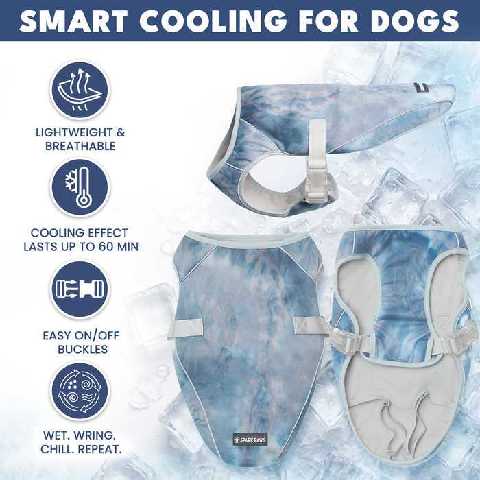 Ice Blue Cooling Vest||size:S,M,L,XL,2XL,3XL,4XL