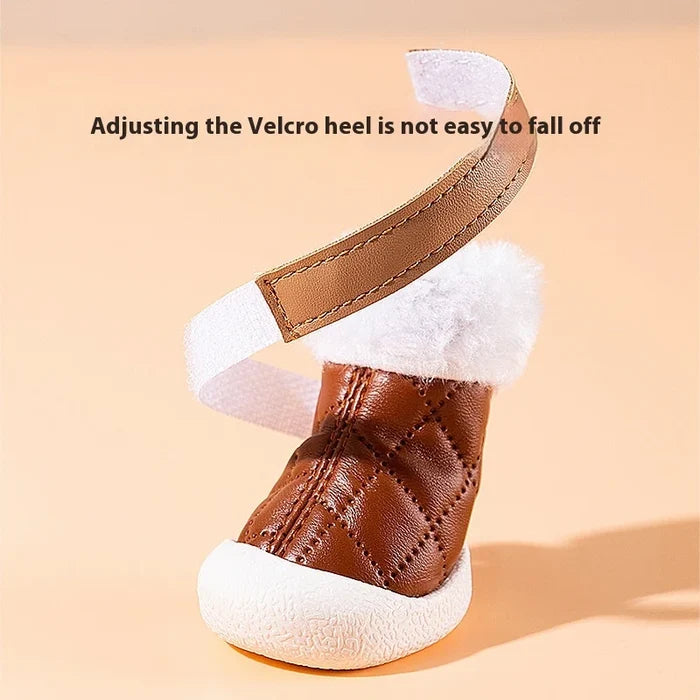 Dog Shoes Winter Dog Boots & Paw Protectors Waterproof
