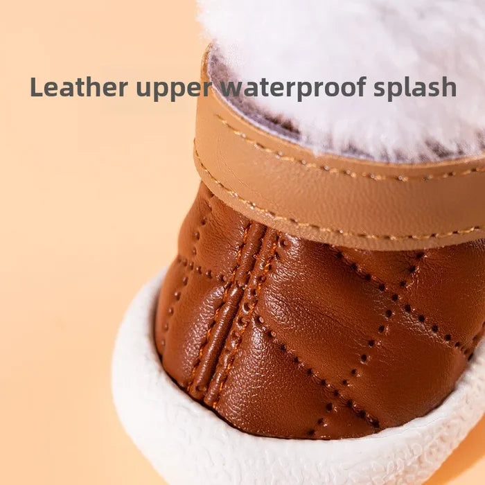 Dog Shoes Winter Dog Boots & Paw Protectors Waterproof