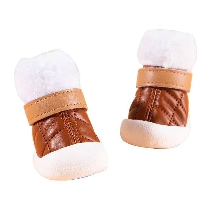 Dog Shoes Winter Dog Boots & Paw Protectors Waterproof