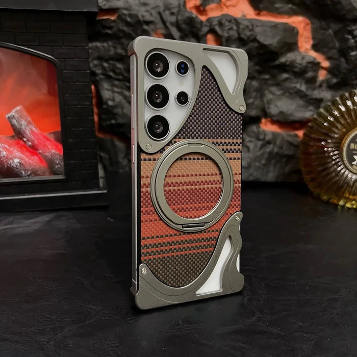 Brown+Gray / For Samsung  s24 Ultra