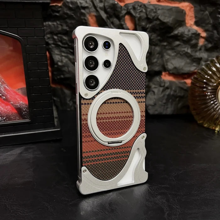 Brown+Silver / For Samsung  s24 Ultra