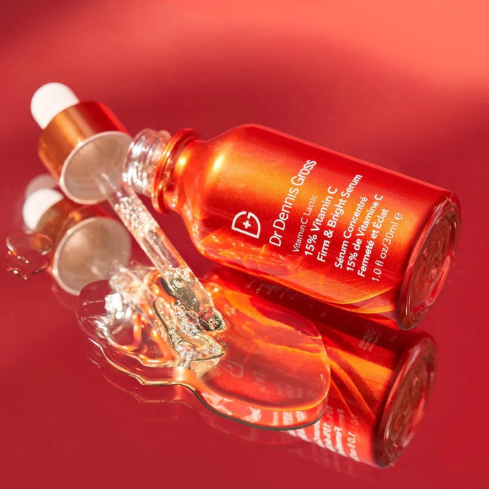 Dr. Dennis Gross Skincare Vitamin C Lactic 15% Vitamin C Firm & Bright Serum (30ml) Serums Dr. Dennis Gross