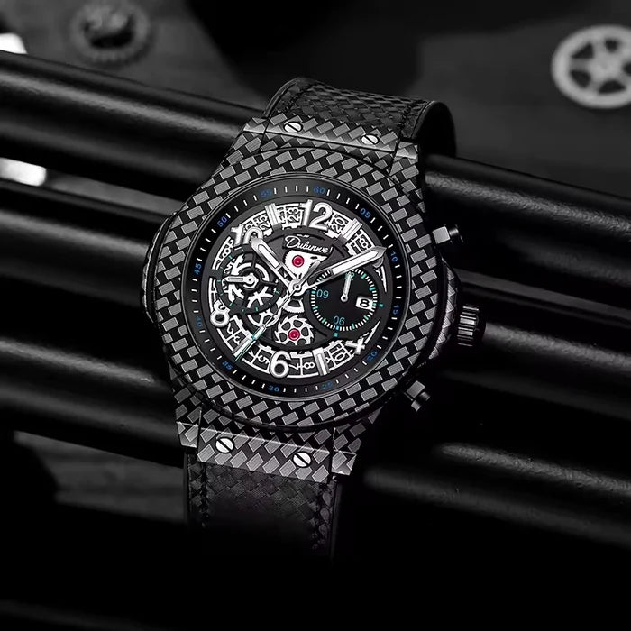 DULUNWE Luxury Luminous Men's Watch
