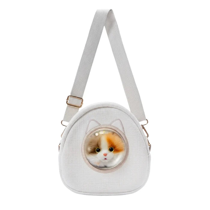 DUPAN 2026 New Cute Cat Head Pendant Backpack Women Large Capacity