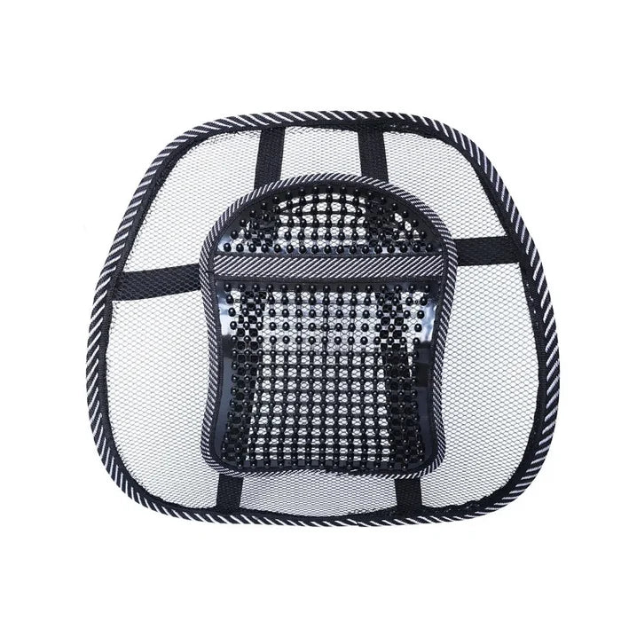 Durable Mesh Lumbar Support Cushion for Car & Office