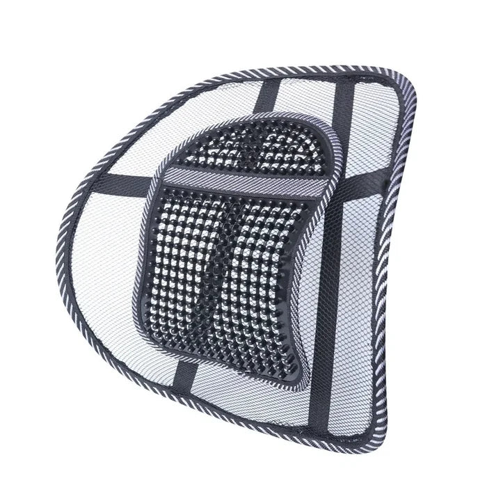 Durable Mesh Lumbar Support Cushion for Car & Office