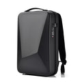 Durable Unisex Laptop Backpack Waterproof Expansion Hard Shell Travel