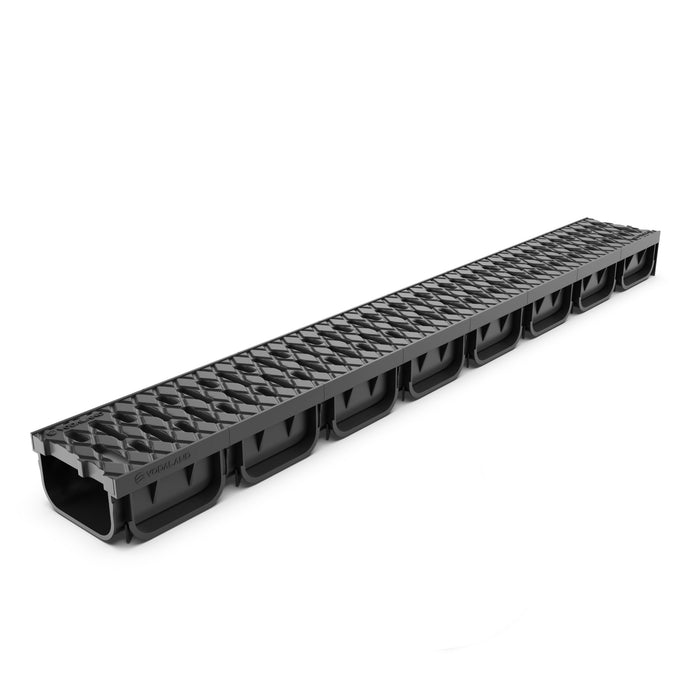 Easy TWO - 4 Inch channel Black - Vodaland