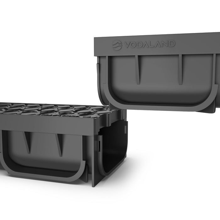 Easy 2 - 4 Inch channel Black - Vodaland