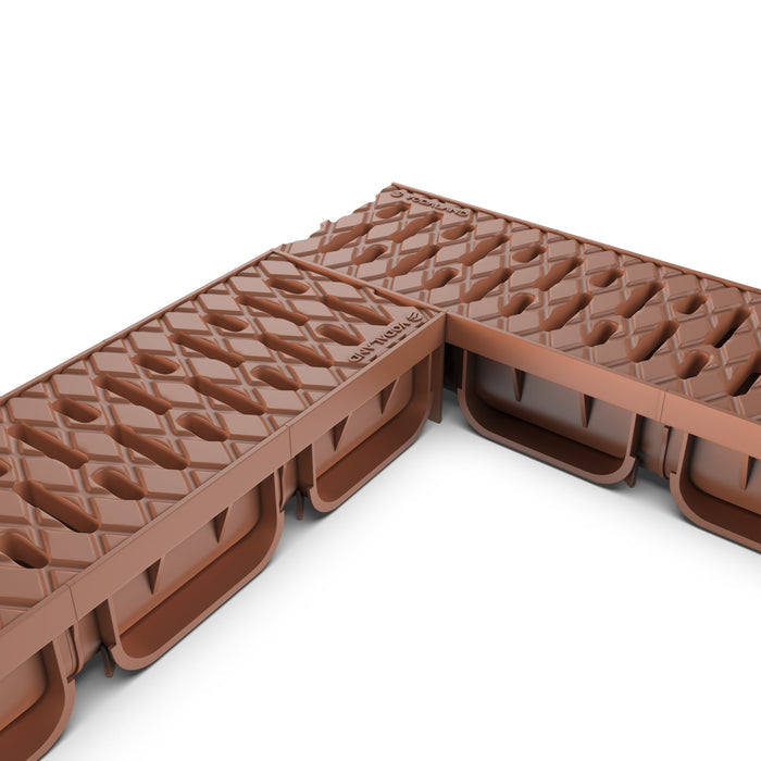 Easy 2 - 4 Inch Channel Terracotta - Vodaland