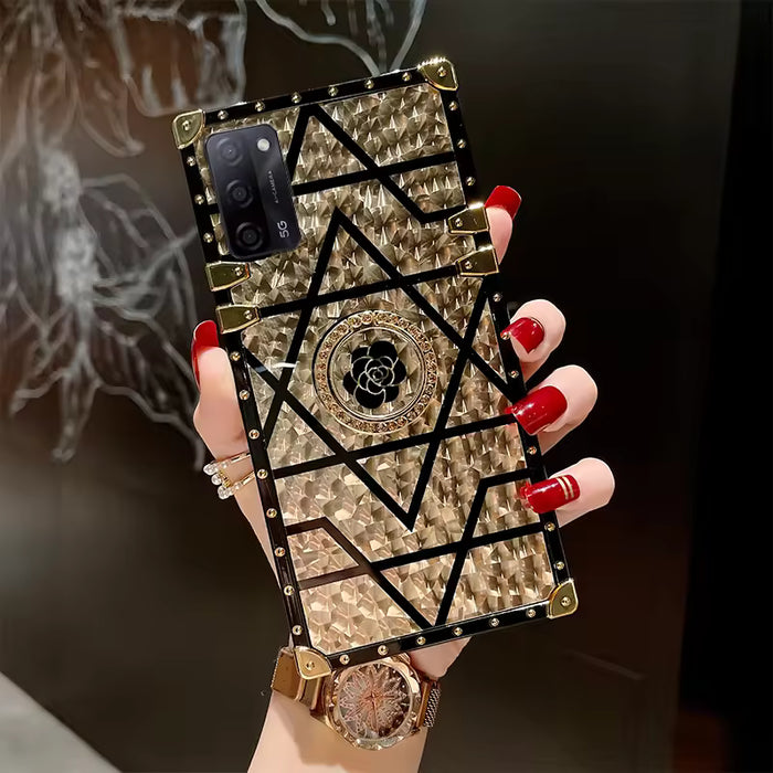 ElectroGlitz Floral Electroplated Case for Samsung Galaxy