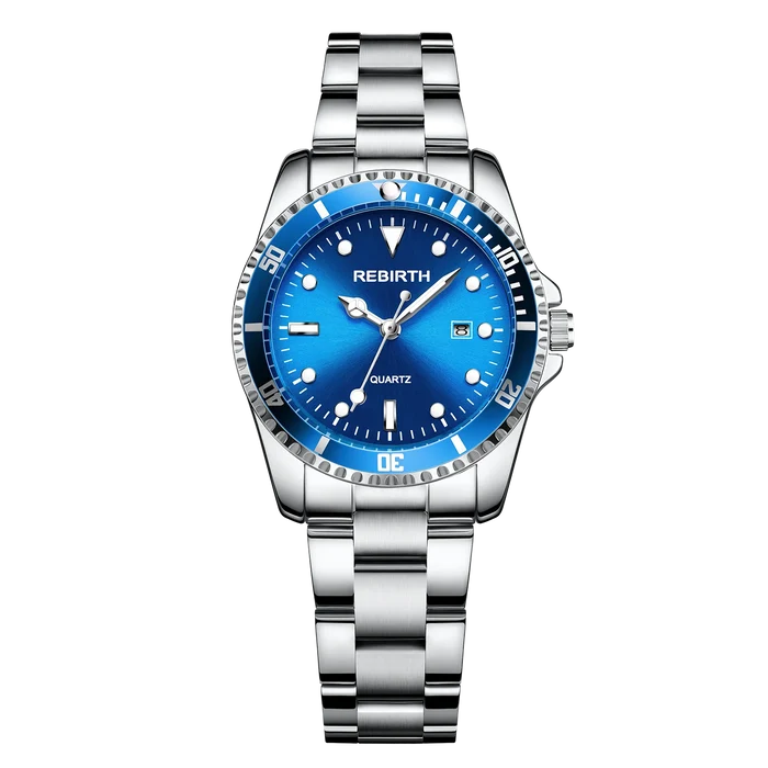 Elegant Alloy Mesh Strap Women's Quartz Watch