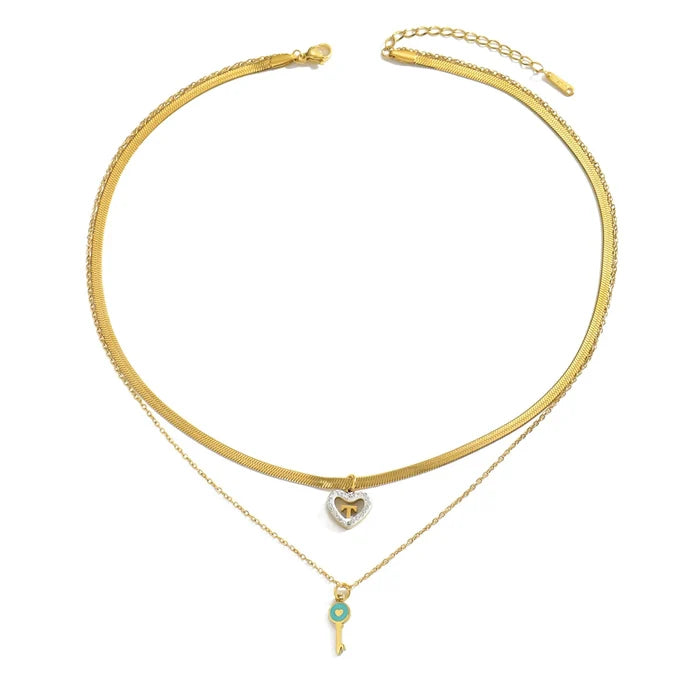 Elegant Cross Border Women's Collarbone Necklace