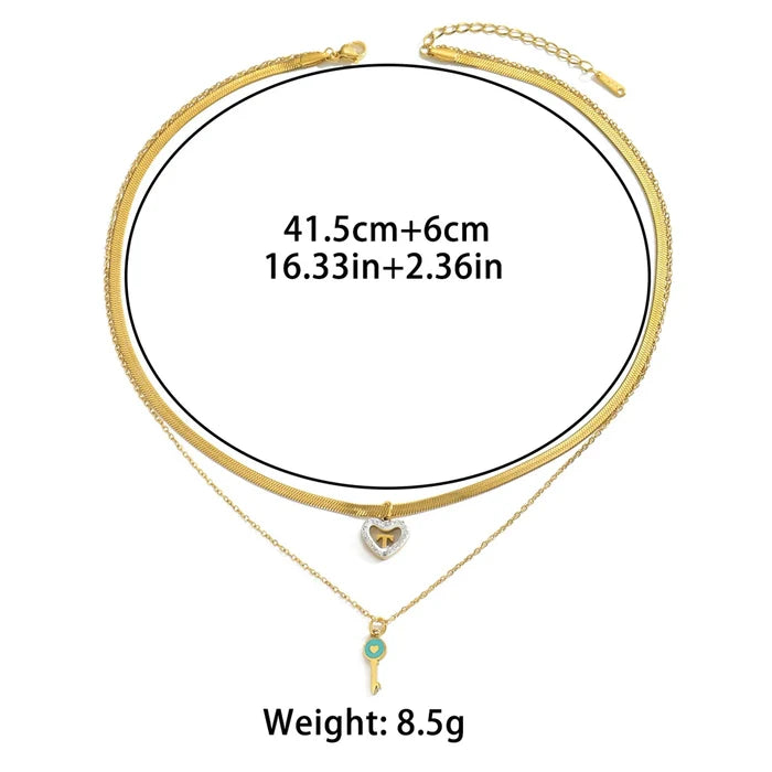 Elegant Cross Border Women's Collarbone Necklace