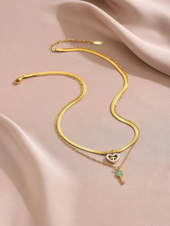 Elegant Cross Border Women's Collarbone Necklace