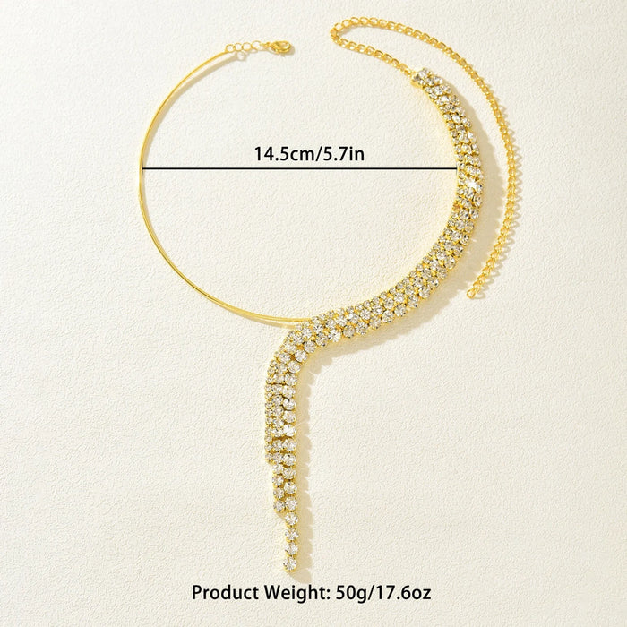 Elegant European Long Necklaces for Banquets & Parties