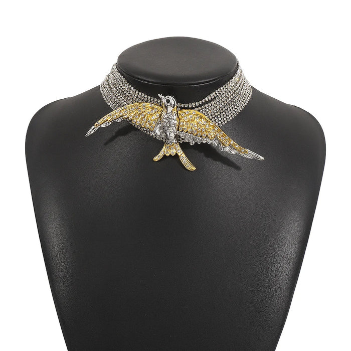 Elegant Multi-Layer Bird Necklace for Special Occasions