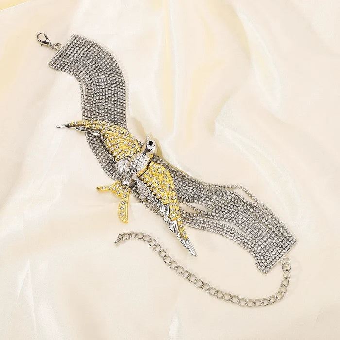 Elegant Multi-Layer Bird Necklace for Special Occasions