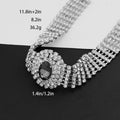 Elegant Multilayer Diamond Choker Necklace