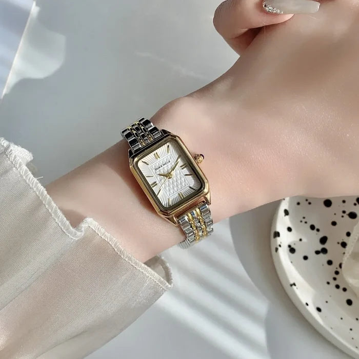 Gold/White
