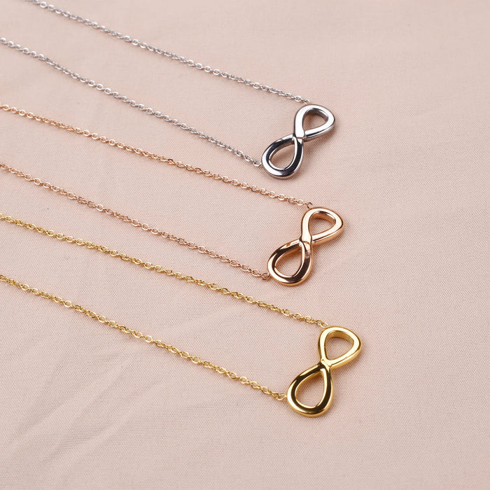 Elegant Stainless Steel Infinity Necklace for All