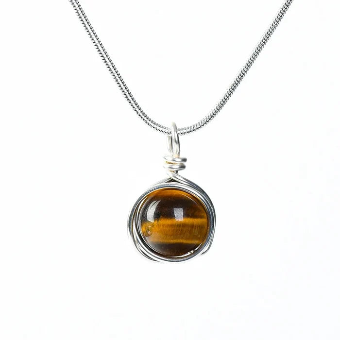 20.50inch / Taurus-tiger eye stone