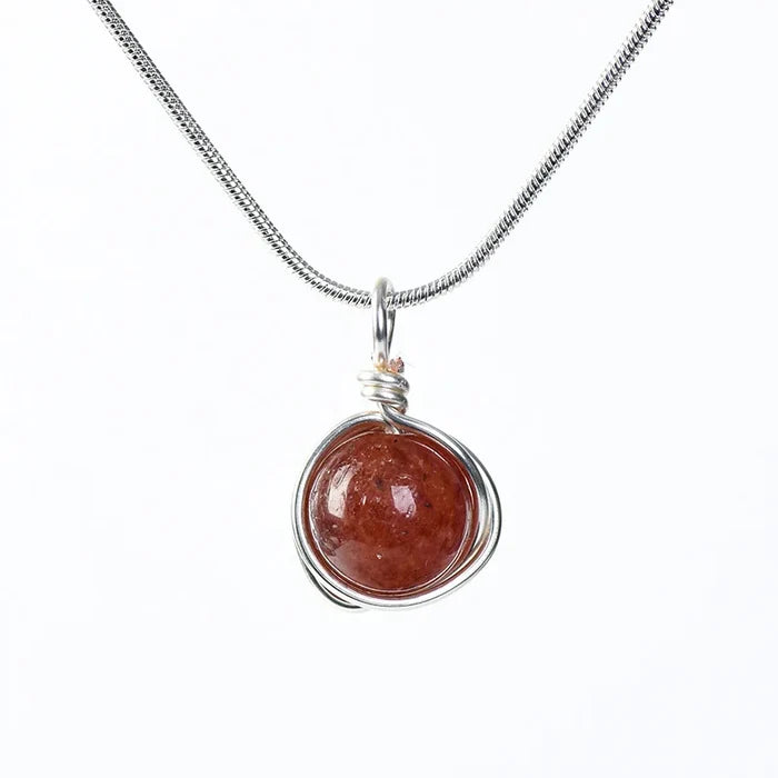 20.50inch / Capricorn-strawberry crystal