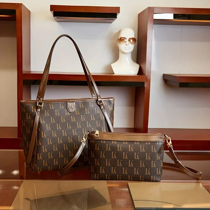 Elite Vintage Geometric Luxury Handbag Set